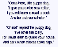 Puppy Poem